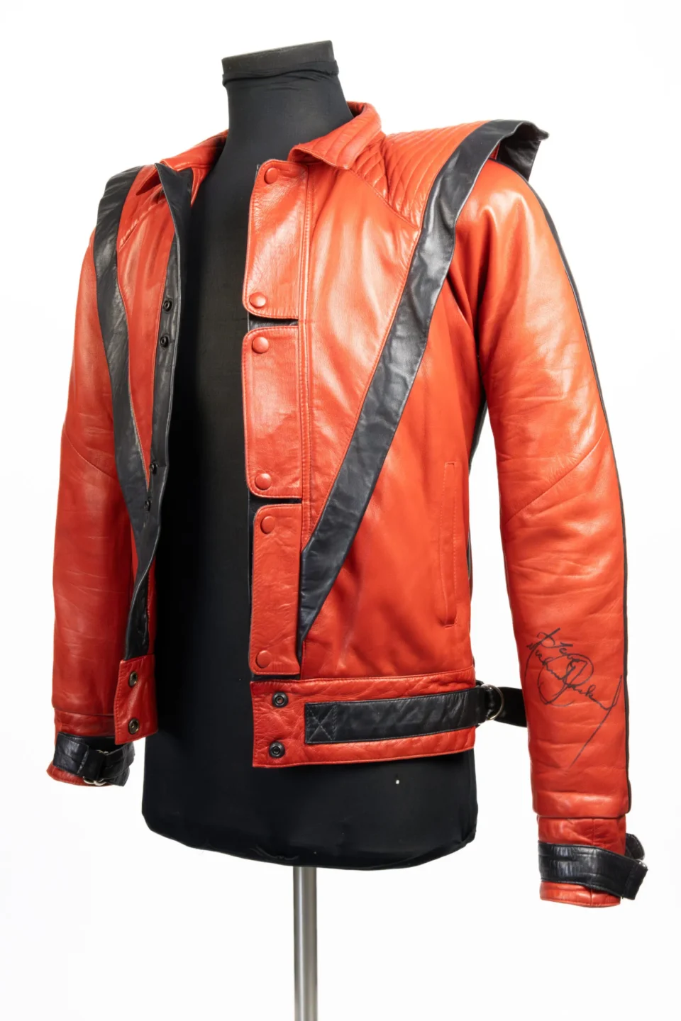 Jacket worn by Michael Jackson in the "Thriller" video, 1983.