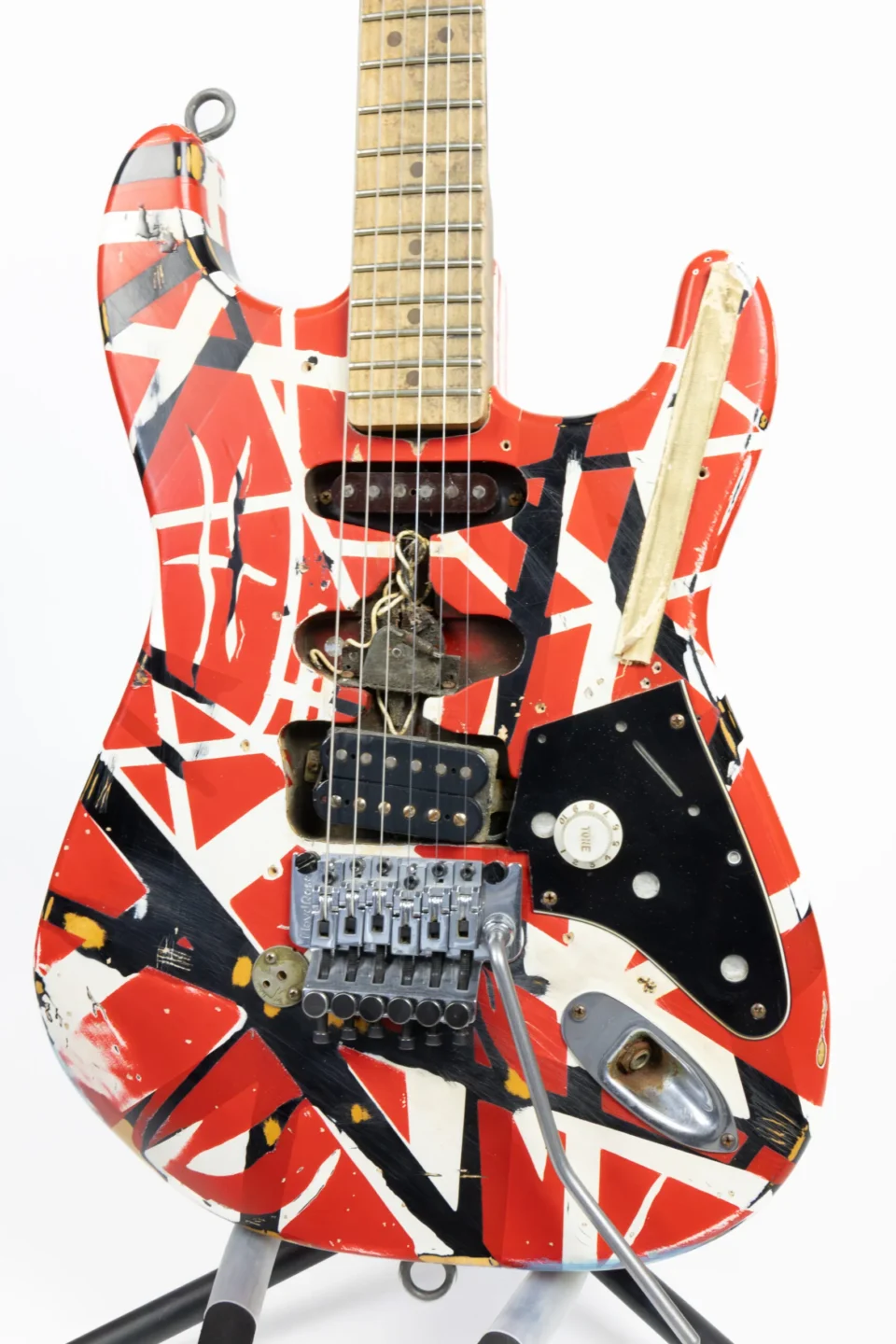 2006 exact replica of Eddie Van Halen's "Frankenstein" guitar.
