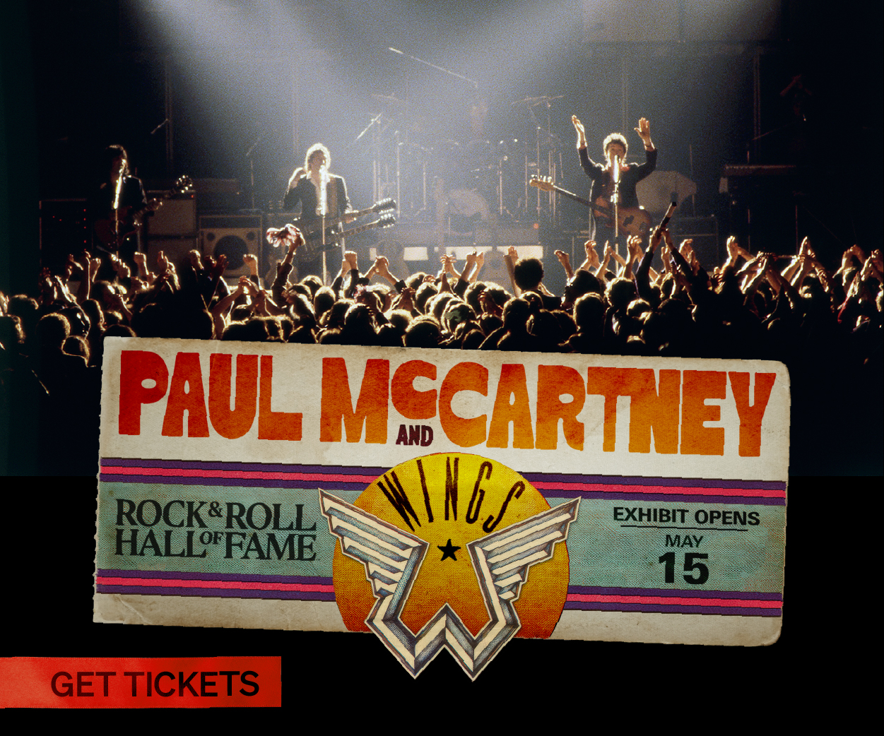 Paul McCartney and Wings Exhibit Opening Party | Rock & Roll Hall